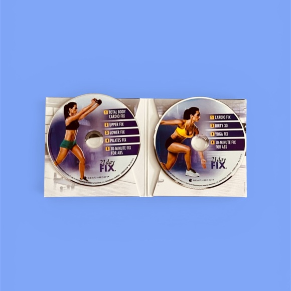 Beach Body 21-Day FIX Eating Plan & 2-Disc Set 
& Martha’s Vineyard Diet Detox - Picture 3 of 6